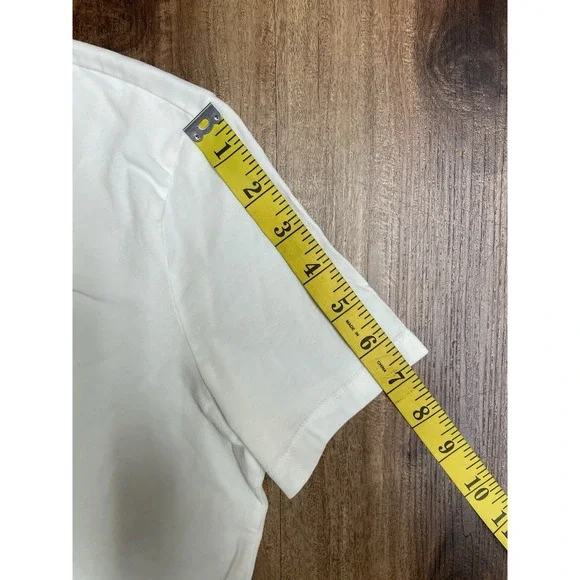 Proenza Schouler New York White Label Women's Solid Stretch Jersey T Shirt Sz S - Picture 8 of 9